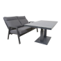Loungebank Ohio 2-pers - grijs