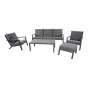 Loungebank Down Town - grijs