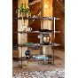 Class wandrek MDF 40x140x146 cm bruin/goud van het woonmerk Dutchbone