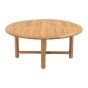 Teak tafel ø180x75cm