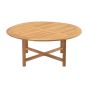 Teak tafel ø180x75cm