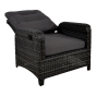 Loungestoel Soho Forte - antraciet