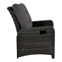 Loungestoel Soho Forte - antraciet