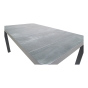 Tuintafel castilla onbonte 160x90 cm - lichtgrijs