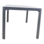 Tuintafel castilla onbonte 160x90 cm - lichtgrijs