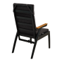 Tuinstoel Florence Alu - zwart