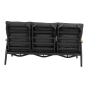 Loungebank Florence Alu - antraciet