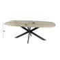 Romano eetkamertafel 180 cm - creme