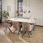 Romano eetkamertafel 215 cm - creme