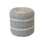 Saigon poef wicker ø41x40cm
