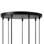 Brandon hanglamp rond 5L zwart van het woonmerk Light & Living