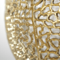 Sinula hanglamp Ø39x38 cm goud van het woonmerk Light & Living