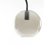Subar vloerlamp 45x28x158 cmsmoke glas/zwart