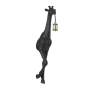 Giraffe wandlamp 64,5x30x191 cm mat zwart van het woonmerk Light&Living