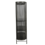 Yinthe kast open 119x40x161 cm zwart van het woonmerk Light&Living
