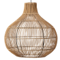 Pacino hanglamp rotan naturel 50cm van het woonmerk Light&Living