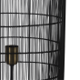 Gruaro vloerlamp mat zwart 150 cm van het woonmerk Light & Living