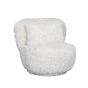 Doodle fauteuil stof - crème