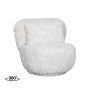 Doodle fauteuil stof - crème