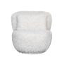 Doodle fauteuil stof - crème
