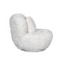 Doodle fauteuil stof - crème