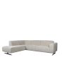 Rodano hoekbank links - naturel