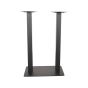 Bartafel Poot Dubbel Rechthoekig 70x40x108 cm (120x70 cm)