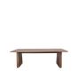 Jule eettafel 240x100x75 cm - walnoot