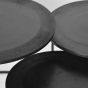 Tress salontafel metaal zwart | set van 3