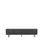 Cotia tv-meubel 220x40x60 cm - zwart