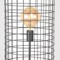 Solido vloerlamp 31x31x146 cm metaal zwart