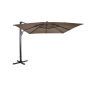 Zweefparasol Taurus 3x3mtr - taupe