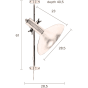 Wandlamp Karish