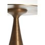 Bahia salontafel Ø50x35 cm - antiek brons