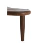 Canzo salontafel 102x64x42 cm hout - mat roodbruin