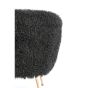 Orvion fauteuil furry - zwart+brons
