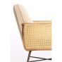 Fiora fauteuil rotan - beige+naturel