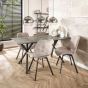 Eettafel Chestnut Beton 160 cm