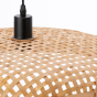 Paloma hanglamp rotan 50x8 cm naturel van het woonmerk Light & Living
