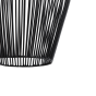 Abby hanglamp Ø16x20 cm mat zwart van het woonmerk Light&Living