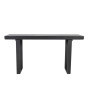 Muden sidetable 160x44x82 cm mat zwart van het woonmerk Light&Living