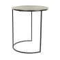 Primo bijzettafel set van 2 antiek brons/mat zwart van het woonmerk Light&Living