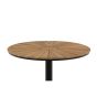 Ilias ronde tuintafel - ø120 cm - naturel