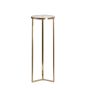 Retiro pilaar Ø40x101 cm - glas bruin/licht goud
