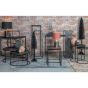 Boca sidetable set van 2 - antiek mat zwart