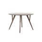 Quenza ronde eettafel Ø140 cm acacia hout - donkerbruin