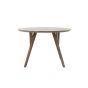 Quenza ronde eettafel Ø140 cm acacia hout - donkerbruin