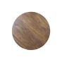 Quenza ronde eettafel Ø140 cm acacia hout - donkerbruin