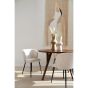 Quenza ronde eettafel Ø140 cm acacia hout - donkerbruin