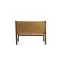 Joella bank hout - donkerbruin/naturel